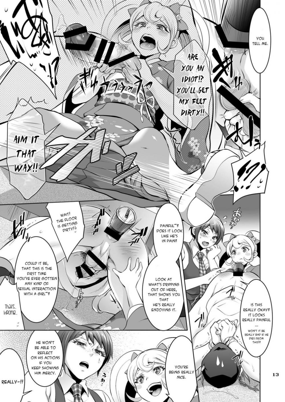 Hentai Manga Comic-Counterattack! A Man's Chestnuts-Read-12